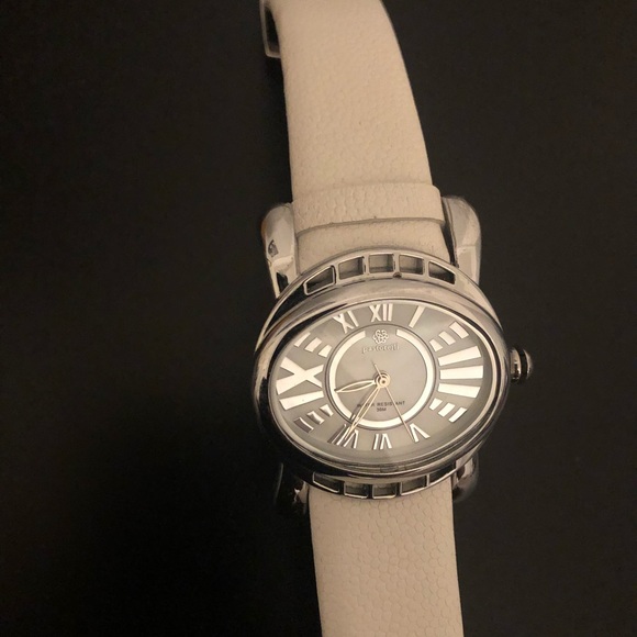 Pastorelli by Invicta White Genuine Leather Watch - Picture 3 of 7